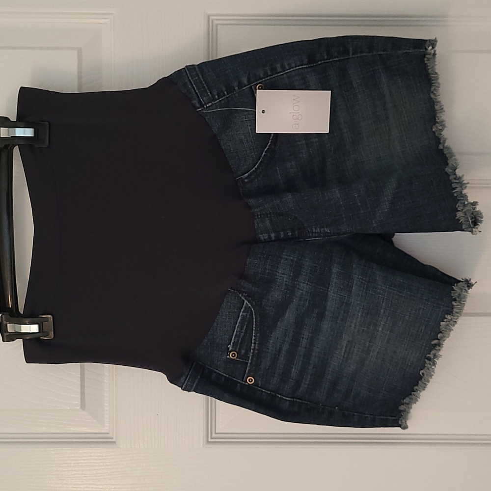 NWT Maternity Denim Shorts